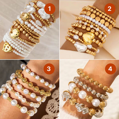 Bracelets Cœur de Perles