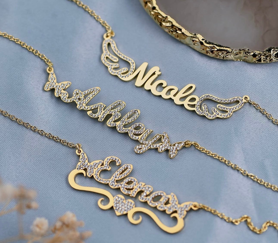 Collier Prénom Scintillant