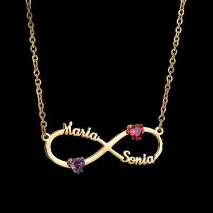 Collier Infinity Prénoms