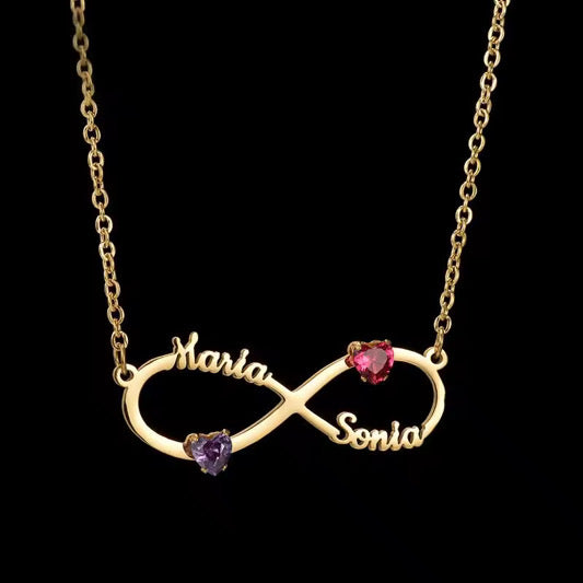 Collier Infinity Prénoms