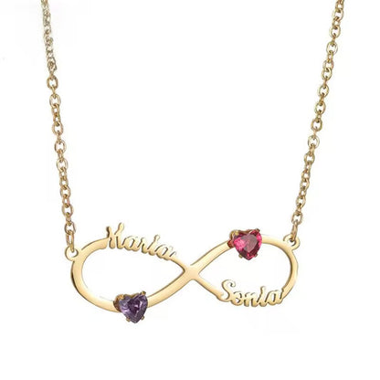 Collier Infinity Prénoms