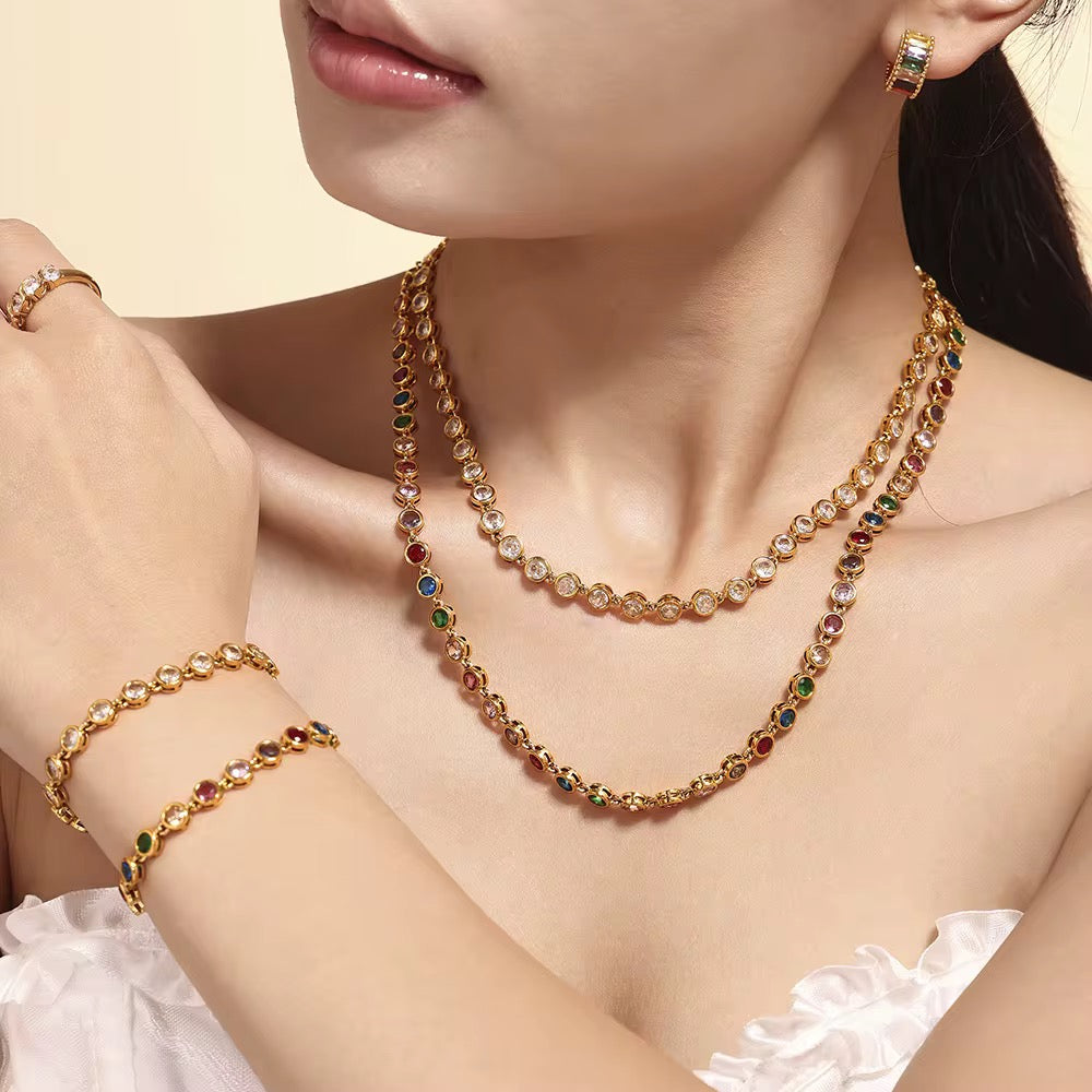 Collier Éclats de Couleur