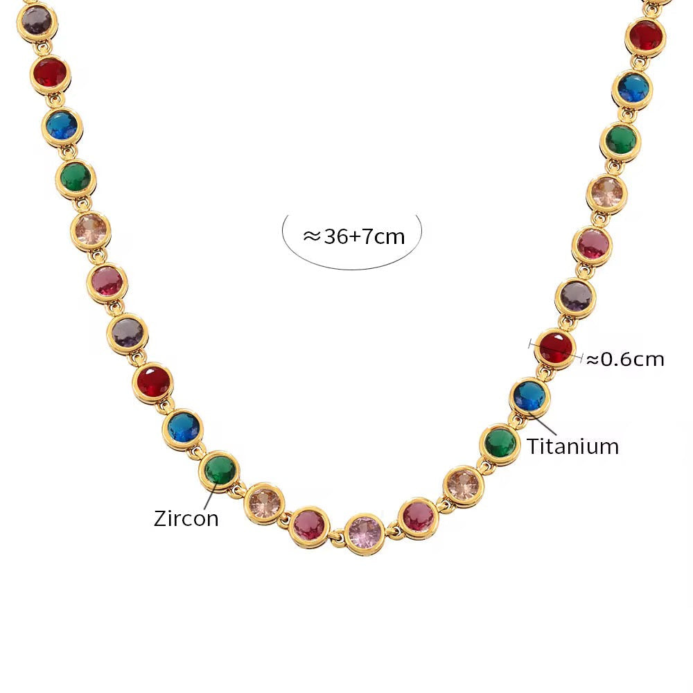 Collier Éclats de Couleur
