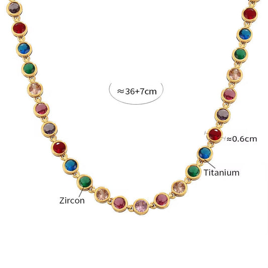 Collier Éclats de Couleur