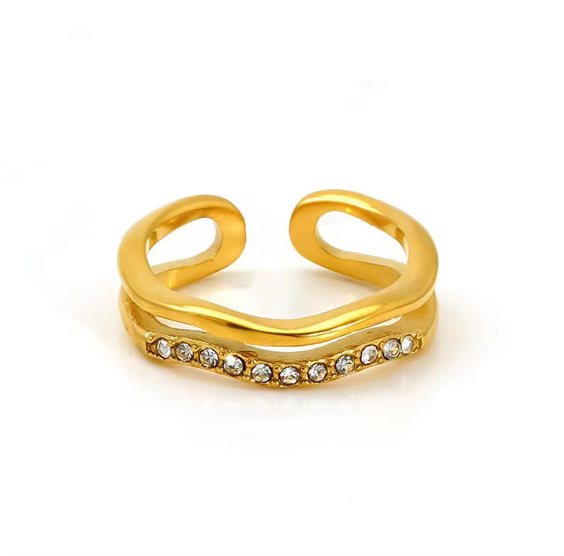 Bague Onde Précieuse