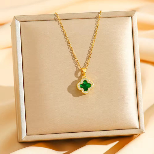 Collier Fleur Porte-Bonheur