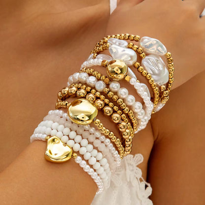 Bracelets Cœur de Perles